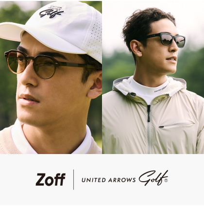 Zoff｜UNITED ARROWS」から、新シリーズ「Zoff｜UNITED ARROWS GOLF」が登場