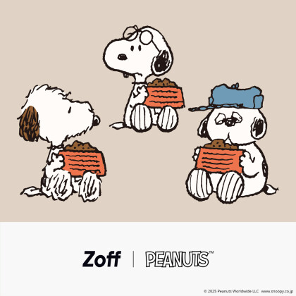 Zoff PEANUTS COLLECTION♪