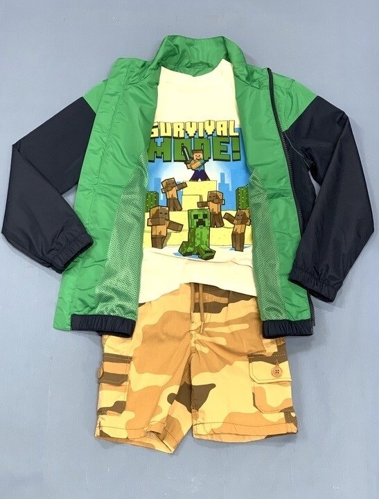 大人気のマインクラフトTシャツコーデ！