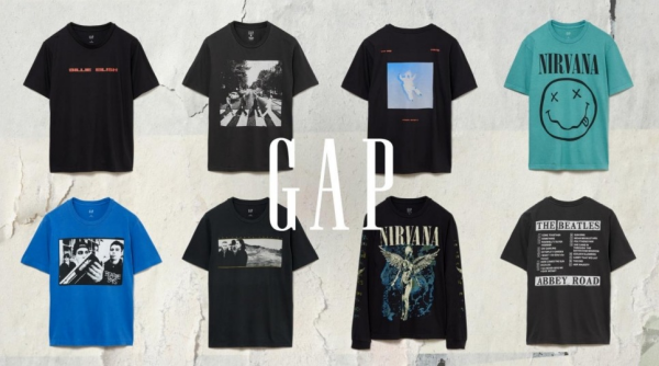 Gap FALL 25 【Vintage Music Tees】発売!!