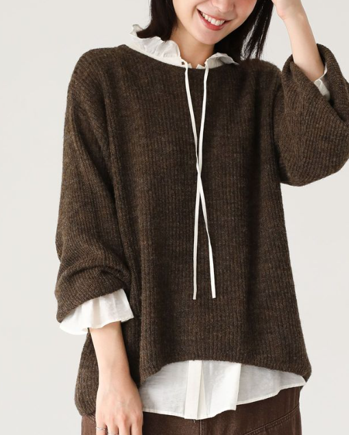 秋にピッタリ！シアーニット発売！！