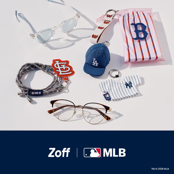 MLBと国内アイウェアブランドによる初のコラボレーションコレクション登場！