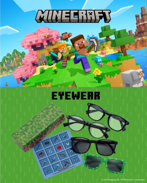 MINECRAFT EYEWEAR 発売中❗️