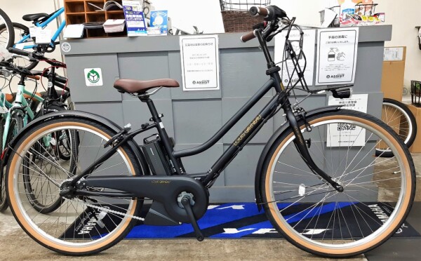 LOUIS GARNEAU 電動アシスト自転車 ASENT CITY ブラックタイヤに交換しました！