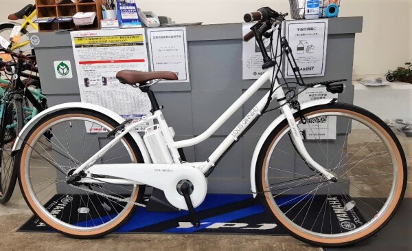 ルイガノ 電動アシスト自転車 ASENT CITY ホワイト1台ございます！
