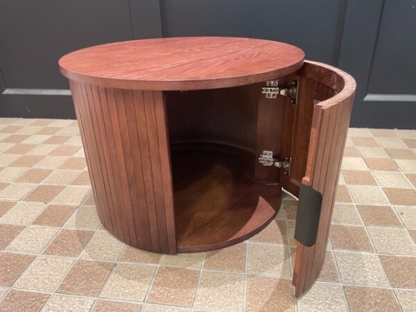 【新商品】丸い収納付きローテーブルのご紹介