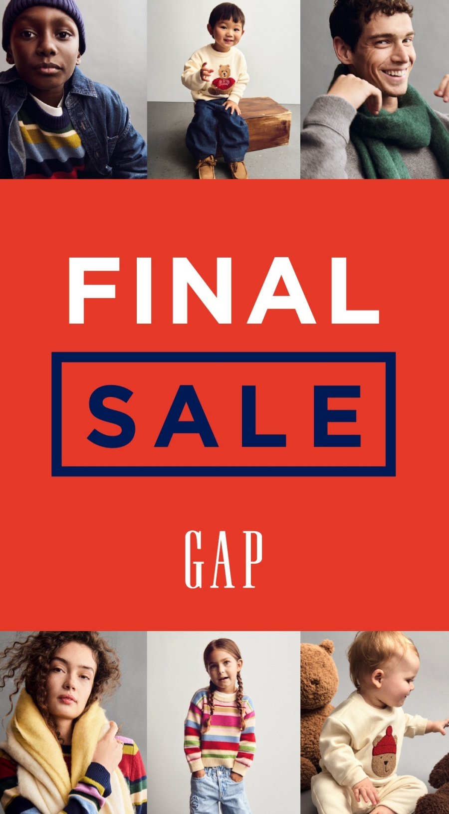 Gap Final Sale スタート!!