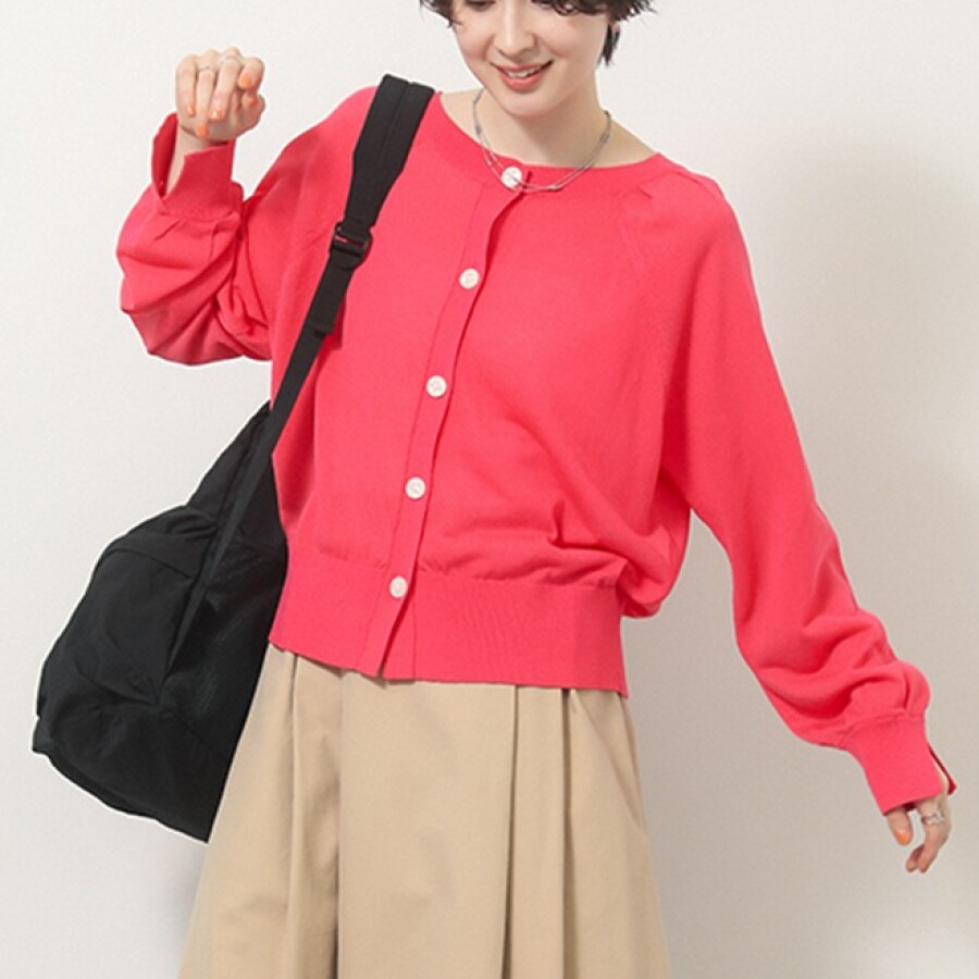 持ち運べる！大人気のポーチ付きカーディガン！！